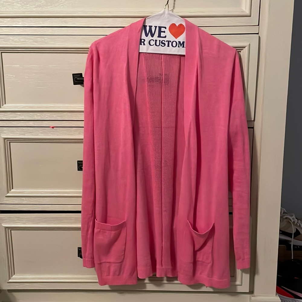 Pink gap cardigan